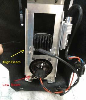 Low Beam : The LED low beam is the most critical to set correctly and it s also the easiest to adjust.