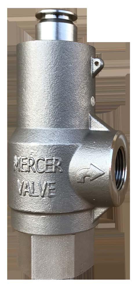 1400 Series Model Specifications Inlet Sizes Available 1/2", 3/4", 1" Outlet Sizes Available 3/4", 1" Orifice Diameter, in (mm) 0.160 (4) Orifice Area, in 2 (mm 2 ) 0.