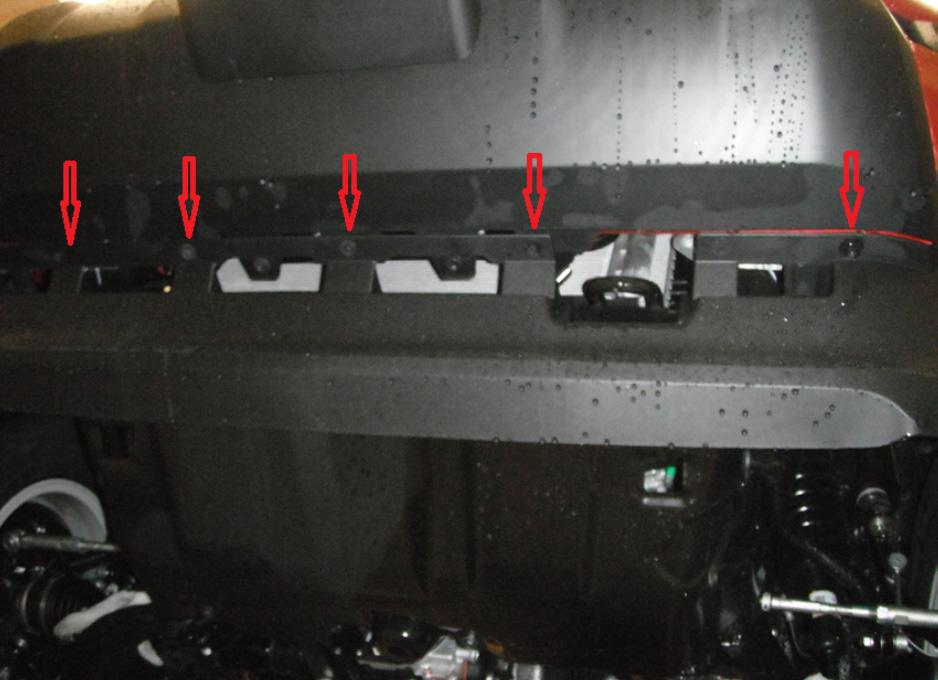 TRD OFFROAD CROSS BEAM INSERT EXISTING ACCESS HOLES