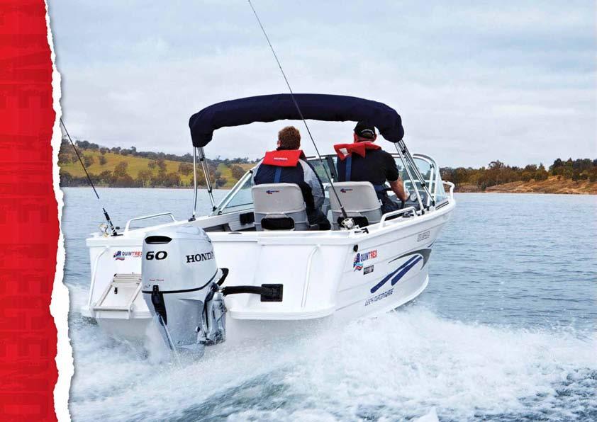 16 The green machine honda s bf60 four-stroke efi outboard engine expands The premium product range available To australian