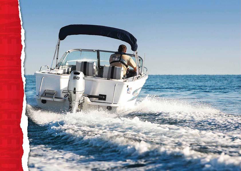 18BF50/40 ULTIMATE performance The most technologically-advanced, lightweight, QUIETesT four-stroke 40hp AND 50hp outboard