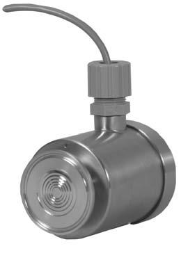 321-Series Smart Sanitary Pressure Sensors Strain Gauge Accuracy: Repeatability: Cable: Patch cord: Wetted material: Process temperature: Temperature influence: ±0.5% F.S. ±0.3% F.S. 1.5 ft. (0.