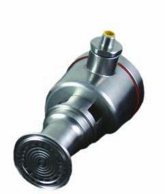 770MAX Smart Sanitary Sensor Selection 326-Series Smart Sanitary Tank Level Strain Gauge Accuracy (constant temp): Cable: Patch cord: Wetted material: Fitting Tri-Clamp, vertical Tri-Clamp,