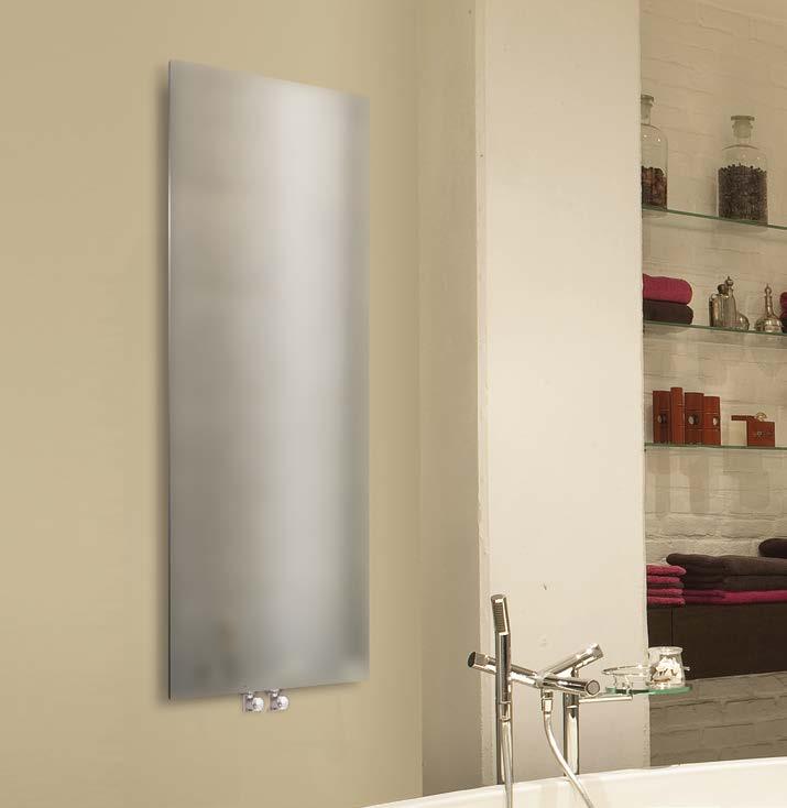 8. CONTEMPORARY RADIATORS ASPECT A feature radiator with stunning looks available in either brushed or mirror effect.