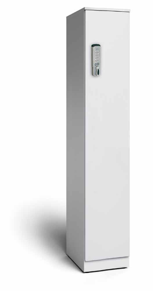 SIN 711-3 ELECTRONIC LOCKS GO Keyless! All Great Openings lockers may be ordered to include electronic locks rather than keyed locks.