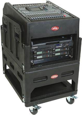 SPECIALTY RACKS GIG RIGS The SKB Gig Rig series has set the standard for mixer/rack cases for more than 15 years,