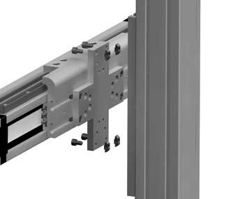 75). 2. Connect the T-nuts by introducing the screws without tightening them and align the nuts in parallel to the slots of the nuts of the slider plate of unit 1. 3.
