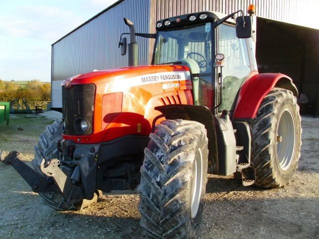 USED TRACTORS USED 2014 MF 7626 260HP TRACTOR.