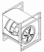 Double Inlet Centrifugal ans Backward wheels The series is DIDW centrifugal fans with high efficiency non-overloading backward curved impellers.