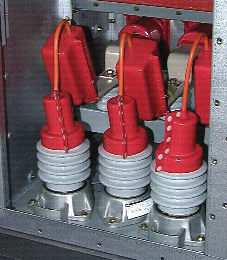 cable compartments to isolate the primary circuits. All configurations come standard with lug boots and have the option for cable supports to make field connections more secure.