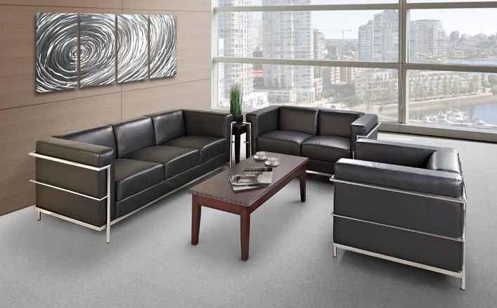 Seating Reception Madison Reception Seating The perfect complement to the contemporary work space or home.