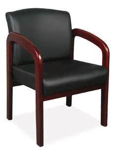 List $535 Wood Guest Seating Performance Wood Chairs are constructed of solid beechwood and beechwood ply