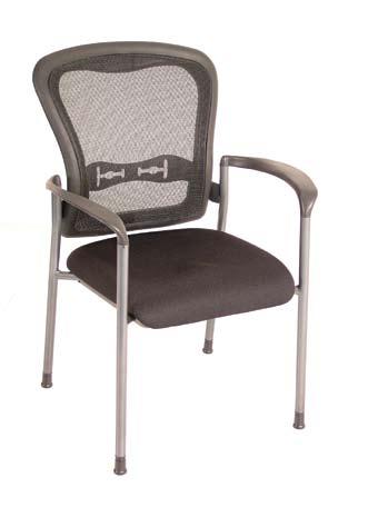 7754ST with aluminum base (shown) List $511 Model No. 7754S with black nylon base List $467 A B C D F K L M P S Spice! Guest Chair Model No.