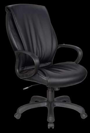 List $449 A B D E H Ultima High Back Model No. 10711 Stocked in Black Top Grain Leather.