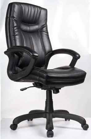 Executive Legacy High Back w/knee-tilt Model No. 7911K Available in Black Leather.