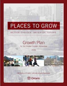 Challenge of Managing Growth GTA West Growth from 2006 to 2031 Greater Golden