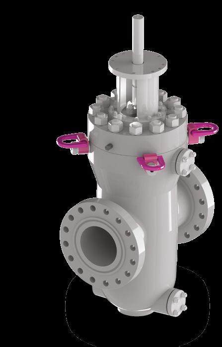 Double Expanding Characteristics The main feature of a double expanding gate valve is the 2 pieces obturator that guarantees a simultaneous mechanical seal both in the upstream and in the downstream