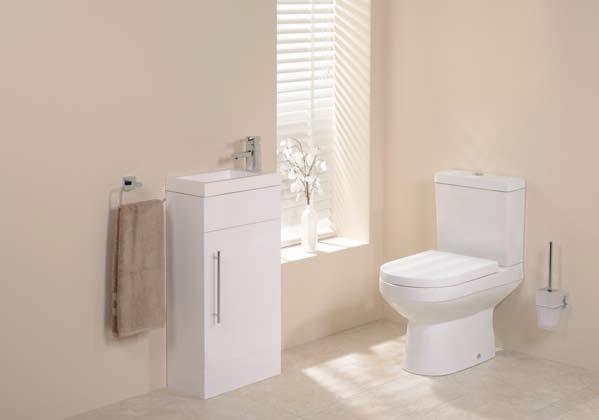 s Dee Cloakroom Pack Vanity unit also available in walnut The Dee Aspen 410 Cloakroom Pack comes complete with a dual flush cistern and