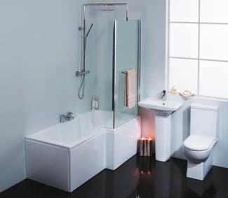 .. Our Square Shower Bath compliments the Modena perfectly with its modern styling. It s not just the style that makes the Square Shower Bath great value.
