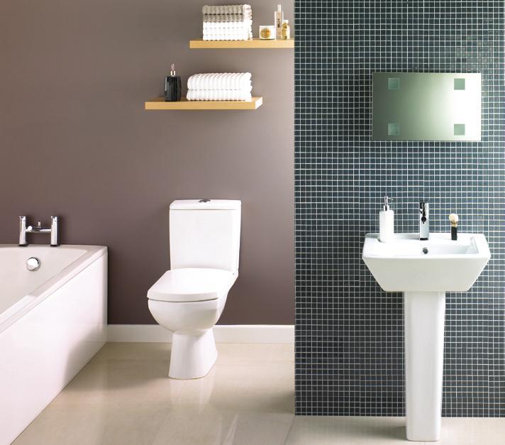 8 Zeto The fashionable Zeto range has been specially developed by Imperial Ware to offer beautiful, flexible options which adapt easily to every bathroom.