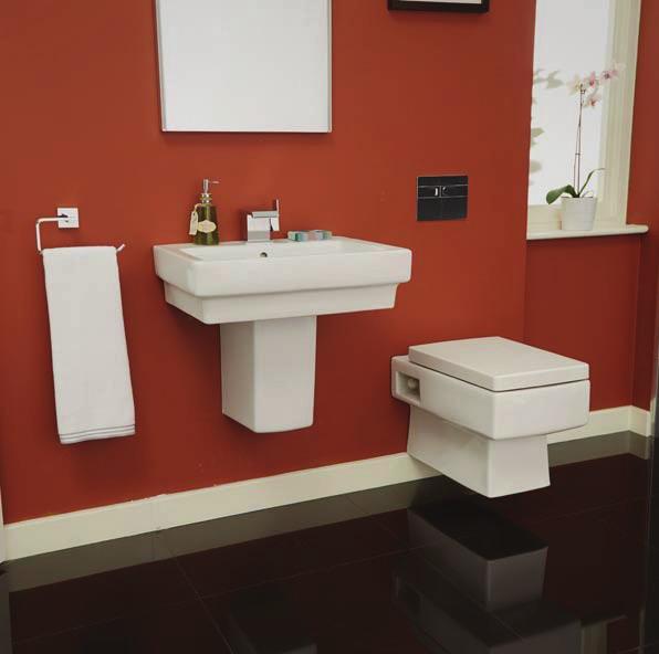 Suite Brianza s Back to Wall Suite dimensions - mm Wall Hung Suite Wall Hung Basin H 600 W 580 D 440 mm Wall Hung Toilet H 350 W 350 D 570 mm 10848