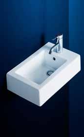 320mm x 410mm cube surface wall basin Shallow surface, designed for water