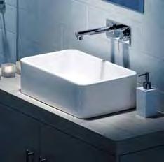 basins STRIKING STYLE AND SUPERIOR FUNCTION Basin selection is about combining function and style and goes