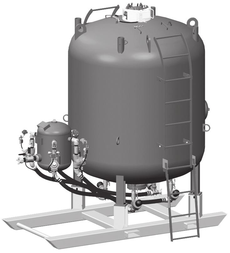 OPERATING INSTRUCTIONS W-545 Before attempting to open the Hatch Assembly, ensure the abrasive blasting pot is not pressurized by opening the Pressure