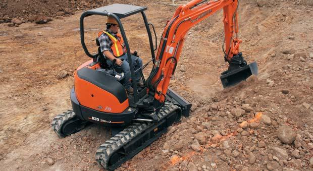 With the U35S2, enhanced comfort, easy maintenance and outstanding versatility are never a problem.