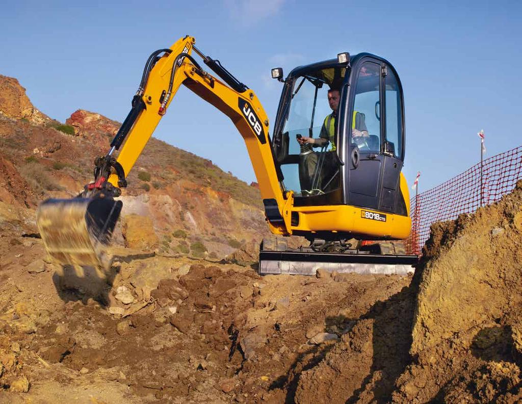 NEW 8018 Conventional Tail Swing Compact Excavator