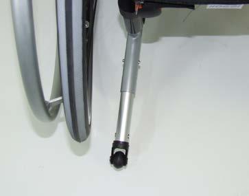 4.11 Height adjustment of the push-bar The ratchet joint on the push-bar allows