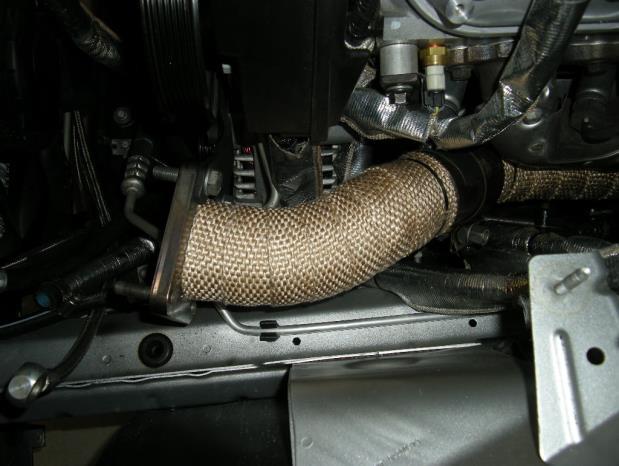 To Turbo Heat wrap this section 5.