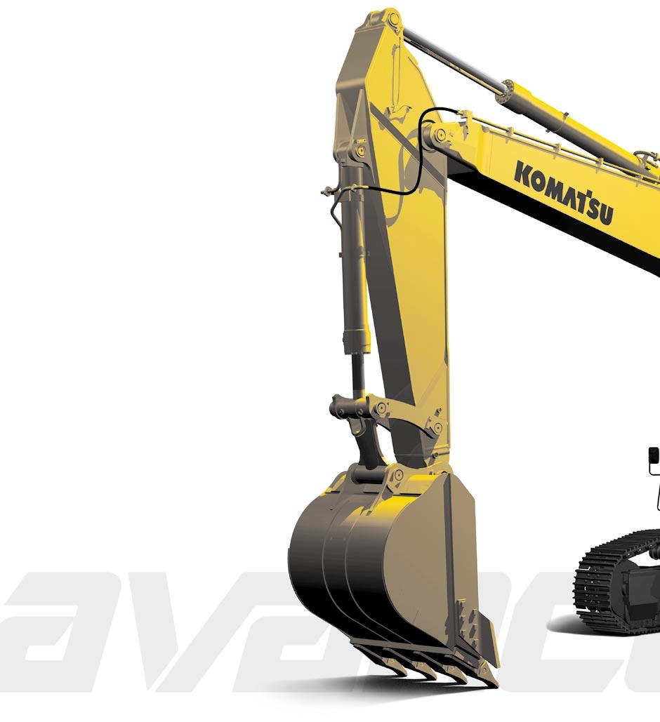PC600LC-6 Series Hydraulic Excavator WALK-AROUND Komatsu excavators own the reputation of being the best in the world. Operate the PC600LC-6 and you ll know why.