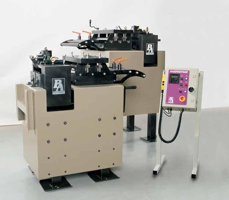 SERVO with PULL THRU STRAIGHTENER These standard Cabinet-Mounted Servo Feeds are equipped with