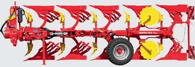 SERVO 45 SERVO 45 S The 170 hp and 270 hp class Increasingly powerful tractors operate mounted ploughs with up to six furrows.