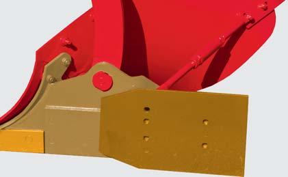 SERVO technology Durable Reliable High quality Proven plough body configuration Frog The frog is tempered to provide maximum strength and stability for mouldboards or slats.