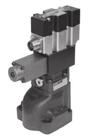Characteristics The pressure relief valve series RE*T have a proportional solenoid operated pilot stage with integrated electronics and a cartridge main stage.