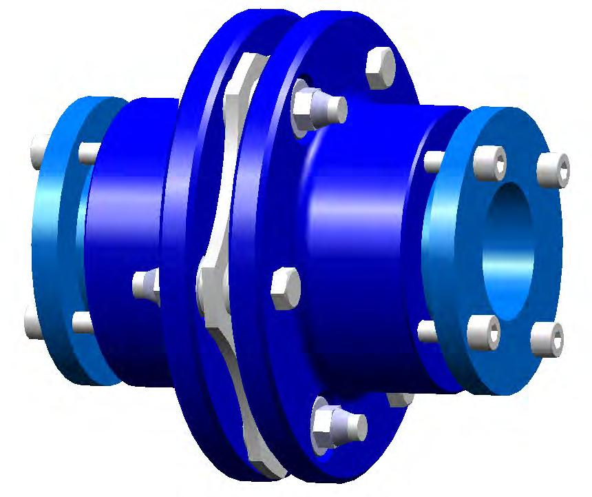 Types of shaft hole and keyway for coupling Description: ASC-D is extensive type of ASC-C all steel coupling.