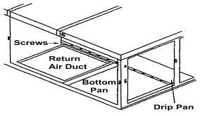 CAUTION Lift the roof when removing the support bracket to prevent tearing the roof seal. Use a 3 8" hex socket to remove the two inside top and bottom screws.
