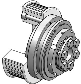 Safety Coupling I Series SKY for indirect drives with conical clamping hub with integral ball bearing for high axial and radial loads excellent run-out accuracy alternative in corrosion-resistant