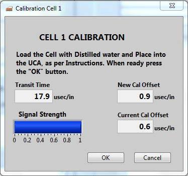 Appendix Calibration The UCA unit should be calibrated initially upon install. It should then be calibrated whenever any part of the test cell, transducers, control card or software are changed. 1.