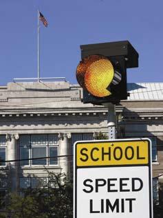 Compact Solar School Zone Flashers The Next Generation Submitted by Greg Miller, Business Development Manager Roadways Division In school zones across North America, flashing beacons increase safety