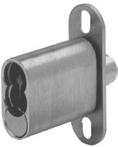 Accepts: Best, Arrow, Falcon, KSP, Schlage SFIC or equivalent small format interchangeable cores Matching strike 725-PA plastic