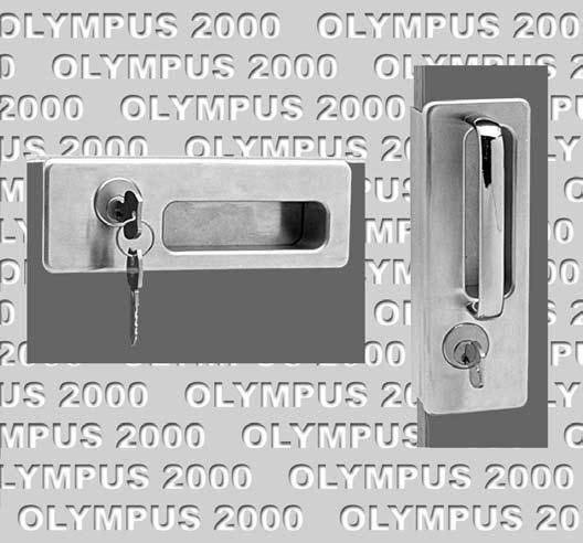 HANDLES :: Olympus 2000 2000 Series :: Handles General features: Cabinet pull and lock all in one unit For use in ADA (American