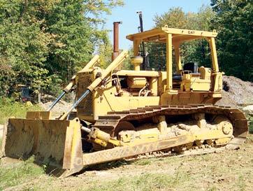 Tired Loader, s/n 3HD00125, powered by Cat 3304, diesel engine and powershift transmission, equipped with general John Deere diesel engine and powershift transmission, equipped with