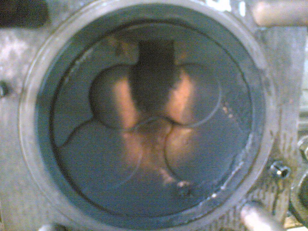 the Engine Piston for the Fuel Oil and the Emulsified Diesel/CPO/Water of