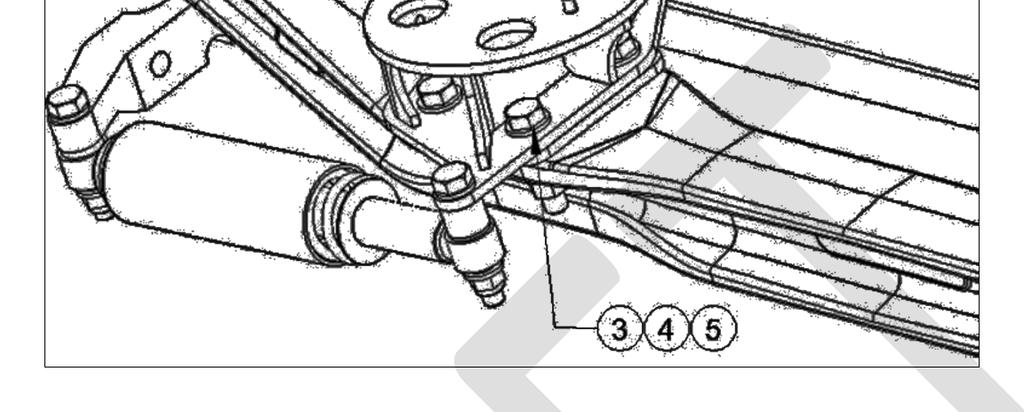 4.5 LOWER BEAM ASSY LH & RH: Lower Beam assembly can be removed from axle by loosening the M20-1.5 X 90 HHCS as shown in below fig-1.7 Fig-1.7 PART LIST S.