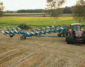 Ploughing VariTitan High efficiency and perfect ploughing Different ground and weather conditions demand an easy to adjust working width, if ecological and economical situations are to be fully