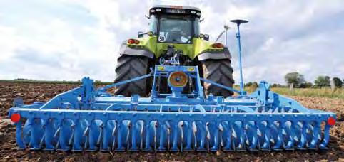 Zirkon 8 the new rotary harrow from LEMKEN: NEW The modular design for all conditions With the selection of various options available, such as transmission
