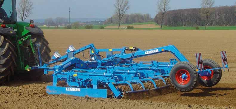 There is a choice of duck foot or gamma tines, and hollow tube or flat bar rollers can be selected according to